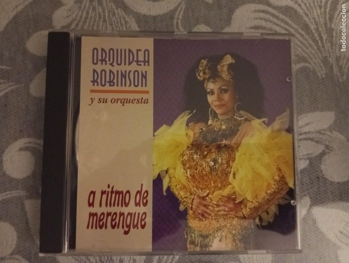 CDs de m&uacute;sica: Orqu&iacute;dea Robinson y su orquesta, A ritmo de merengue