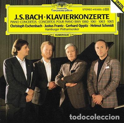 CDs de m&uacute;sica: Klavierkonzerte BWV 1060, 1061, 1063, 1065- 0028941565525