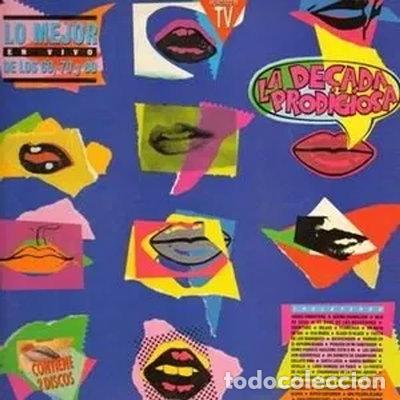 CDs de m&uacute;sica: Lo Mejor En Vivo De Los 60, 70 y 80- 0077779572922