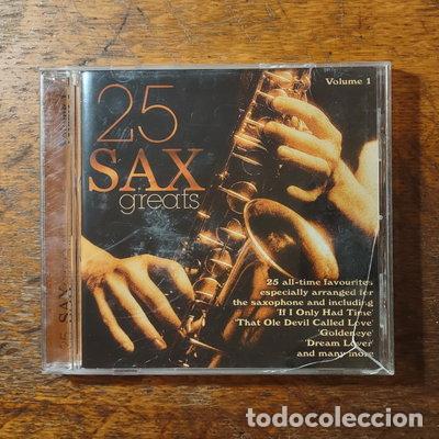 CDs de m&uacute;sica: 25 Sax Greats Vol 1- 5033606065727