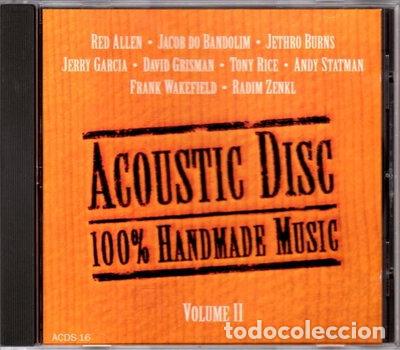 CDs de m&uacute;sica: 100% Handmade Music, Vol. 2- 0715949101625