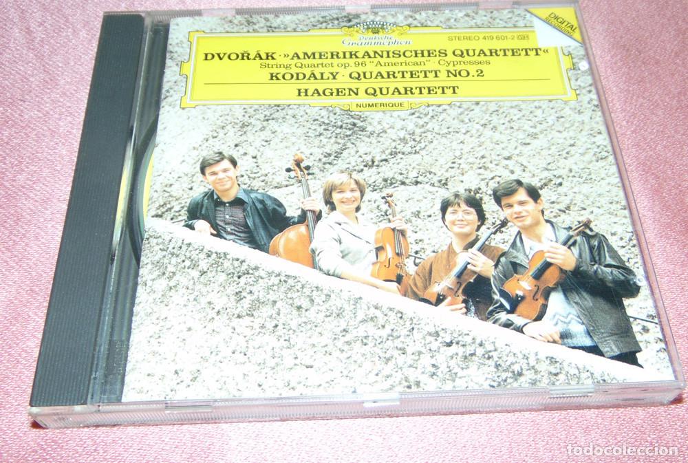 CDs de m&uacute;sica: DVORAK - ZOLTAN KODALY - HAGEN QUARTETT - CUARTETO DE CUERDA - CD - DEUTSCHE GRAMMOPHON - GERMANY