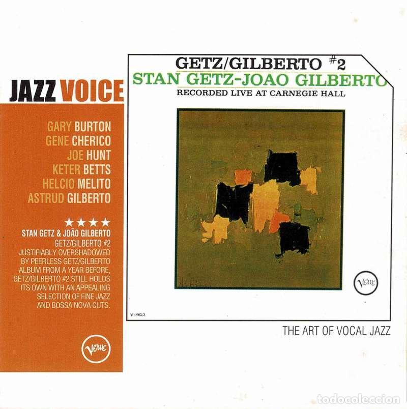 CDs de m&uacute;sica: Stan Getz, Joao Gilberto - Getz/Gilberto 2. Live at Carnegie Hall. Jazz Voice. CD