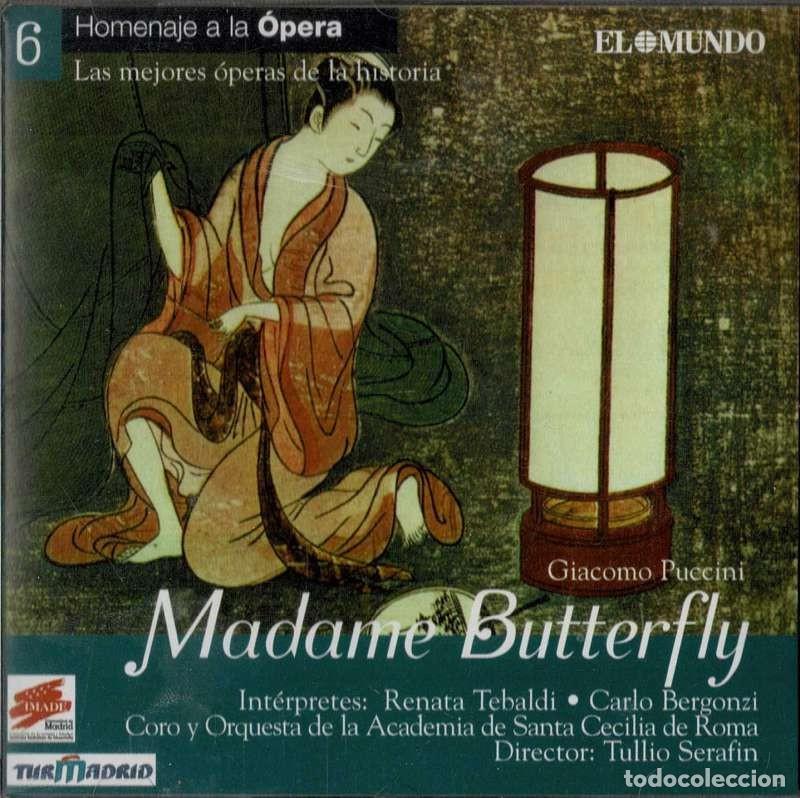 CDs de m&uacute;sica: Giacomo Puccini - Madame Butterfly. CD (precintado)