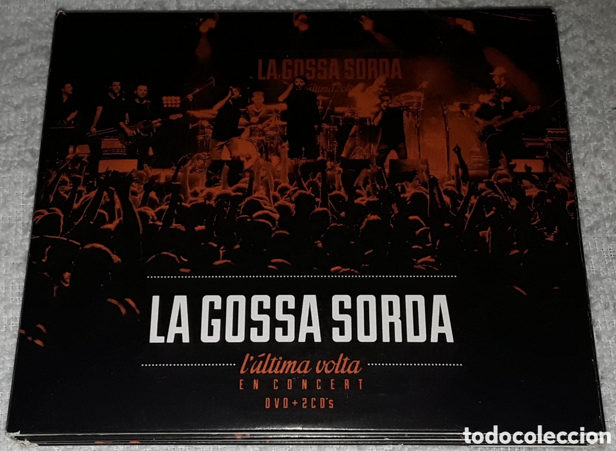 CDs de m&uacute;sica: 2 CD + DVD - LA GOSSA SORDA - L'ULTIMA VOLTA EN CONCERT