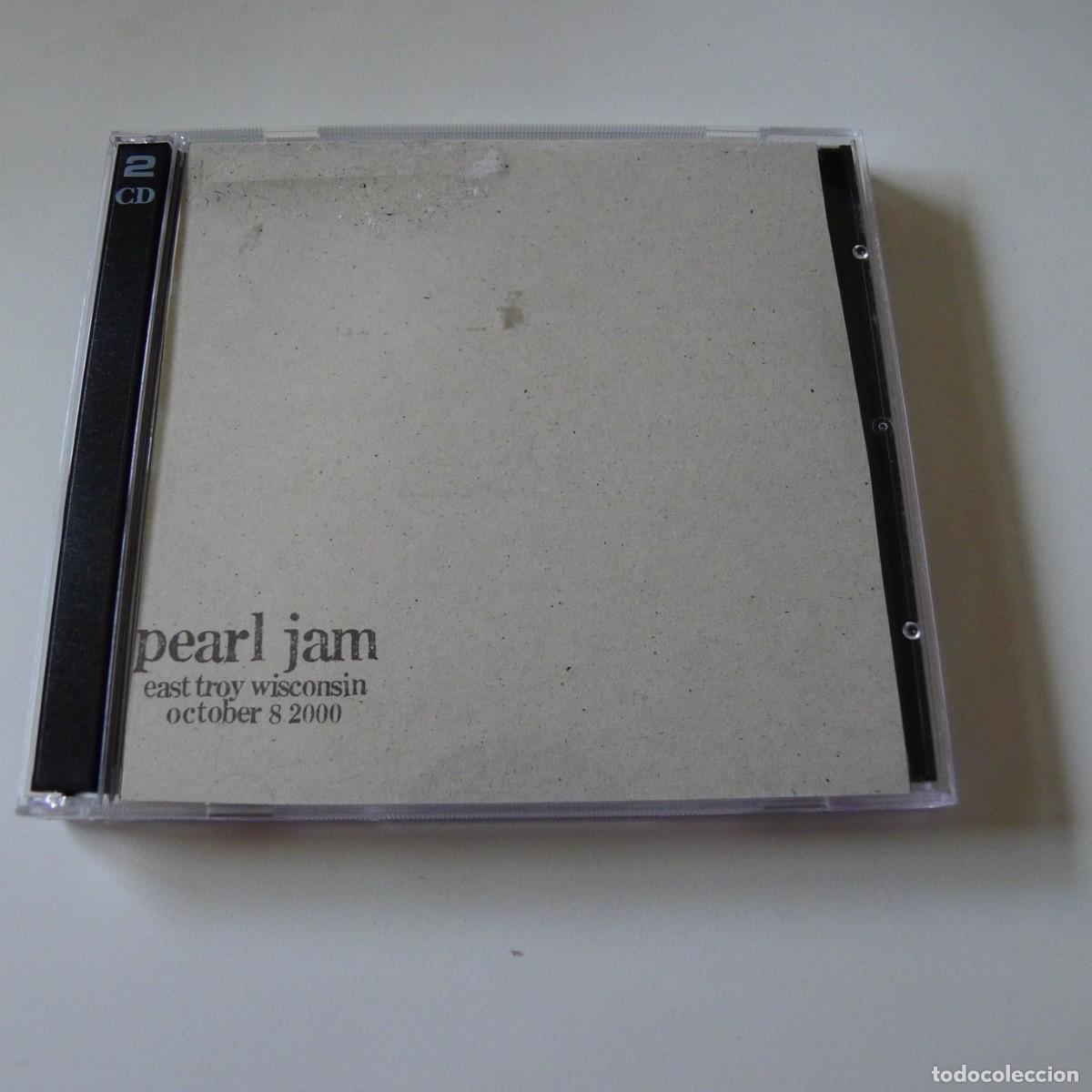 CDs de m&uacute;sica: Pearl Jam &ndash; East Troy, Wisconsin - October 8, 2000 2CD edicion US
