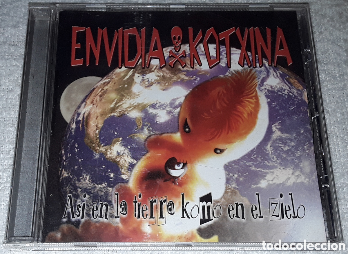 CDs de m&uacute;sica: CD - ENVIDIA KOTXINA - AS&Iacute; EN LA TIERRA KOMO EN EL ZIELO
