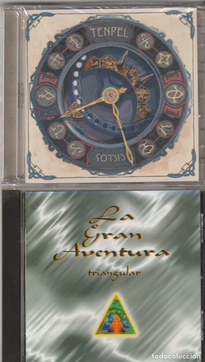 CDs de m&uacute;sica: LOTE 2 CDS-Tenpel - Ciclos (2012) + La Gran Aventura &ndash; Triangular-1995