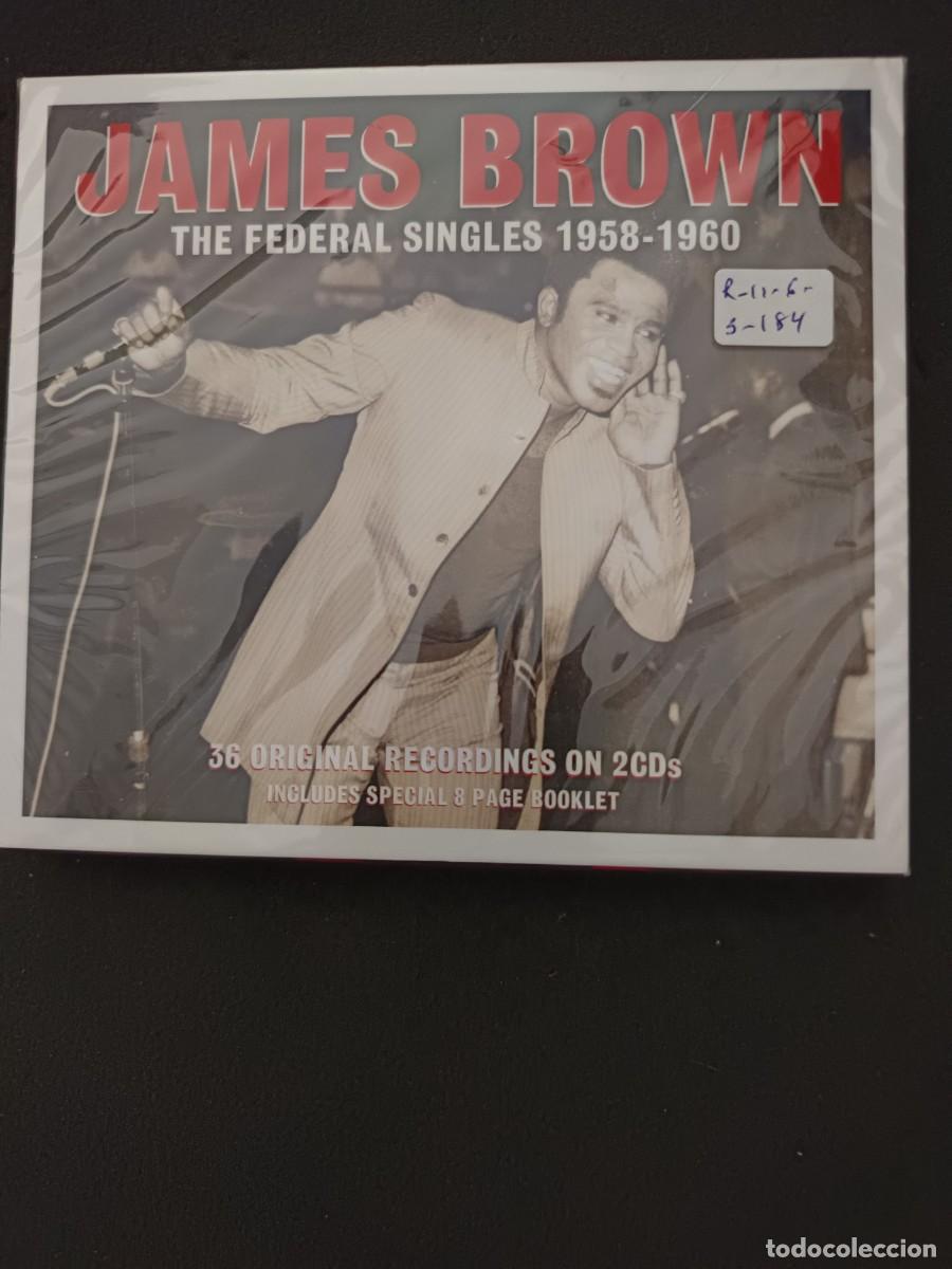 CDs de m&uacute;sica: 2 CD. JAMES BROWN. THE FEDERAL SINGLES 1958-1960. 36 ORIGINAL RECORDINGS IN 2 CD