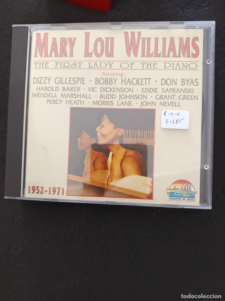 CDs de m&uacute;sica: MARY LOU WILLIAMS. THE FISRT LADY OF THE PIANO. 1952-1971
