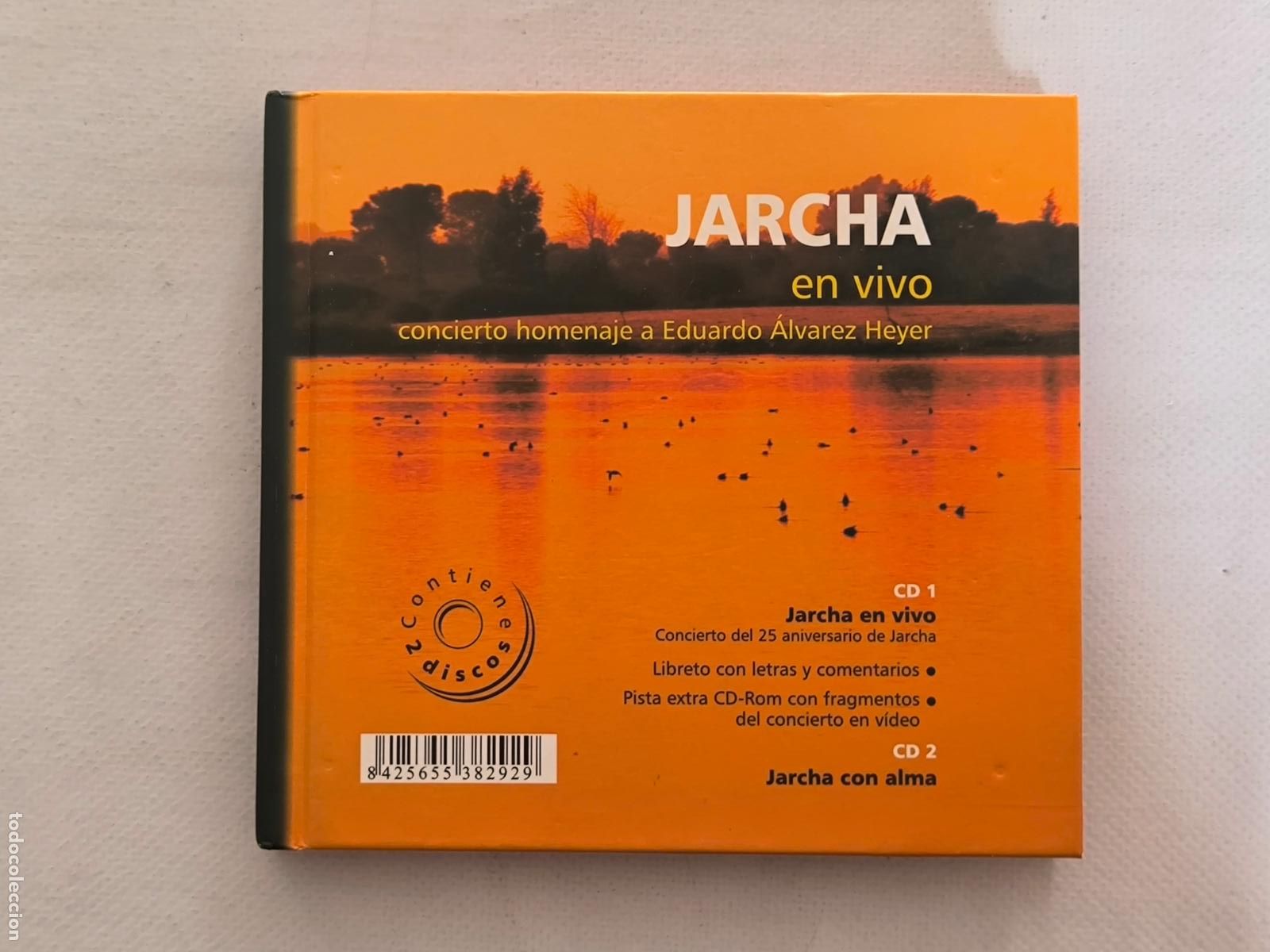 CDs de m&uacute;sica: CD JARCHA EN VIVO / CON CALMA - 2 DISCOS (227)