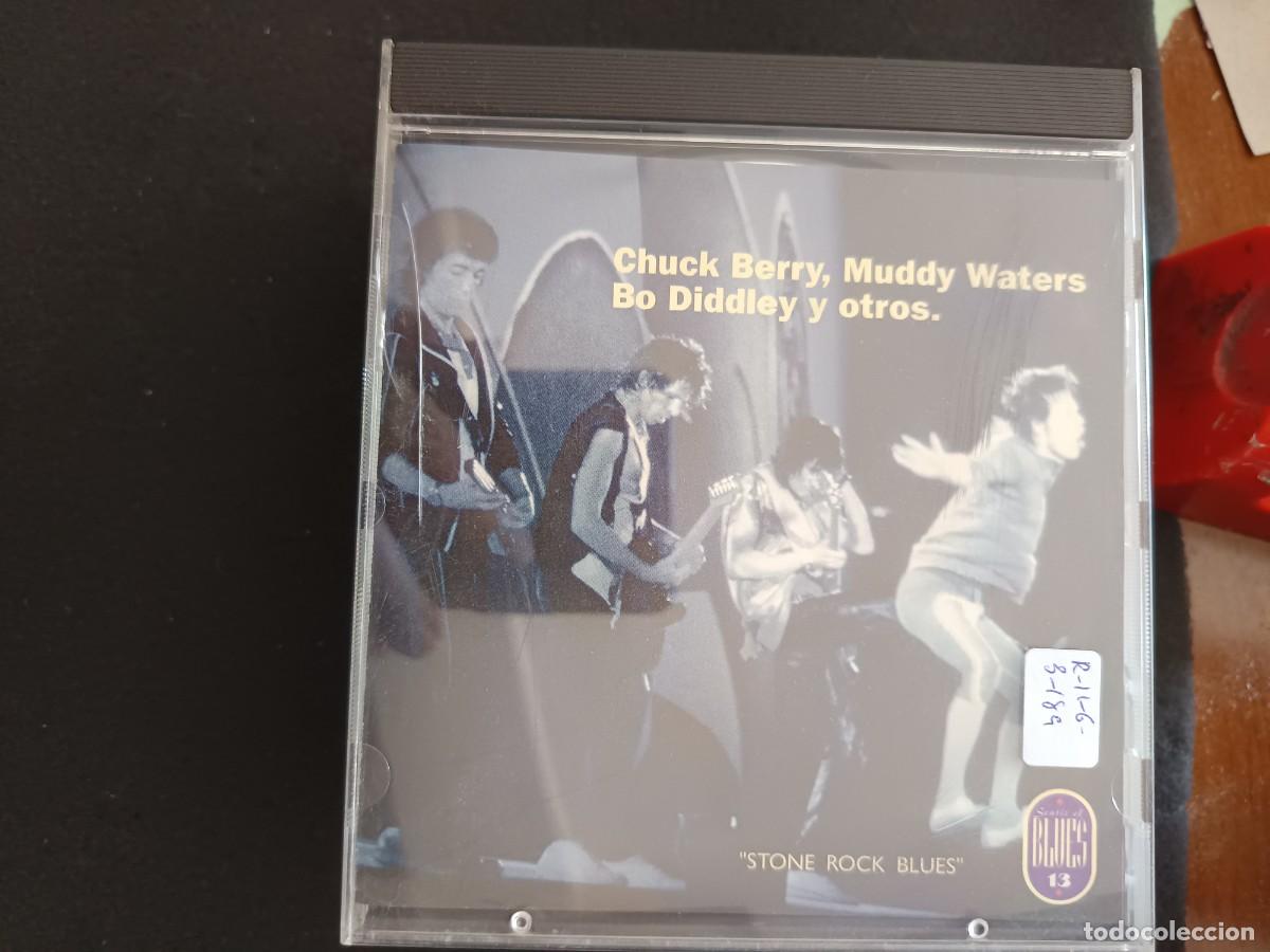 CDs de m&uacute;sica: CHUCK BERRY, MUDDY WATERS, BO DIDDLEY Y OTROS. STONE ROCK BLUES (SENTIR EL BLUES 13)