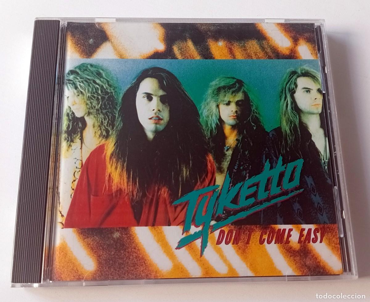 CDs de m&uacute;sica: CD TYKETTO - DON&acute;T COME EASY - Foto 1