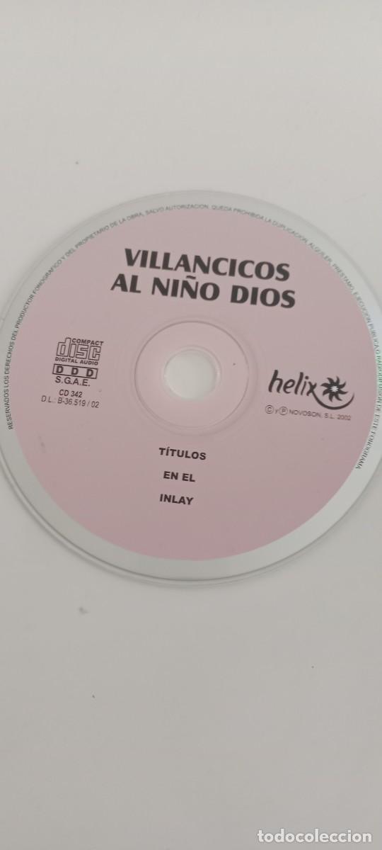 CDs de m&uacute;sica: VILLANCICOS AL NI&Ntilde;O DIOS CD SUELTO SIN CARATULA EL DE FOTO C-PVY
