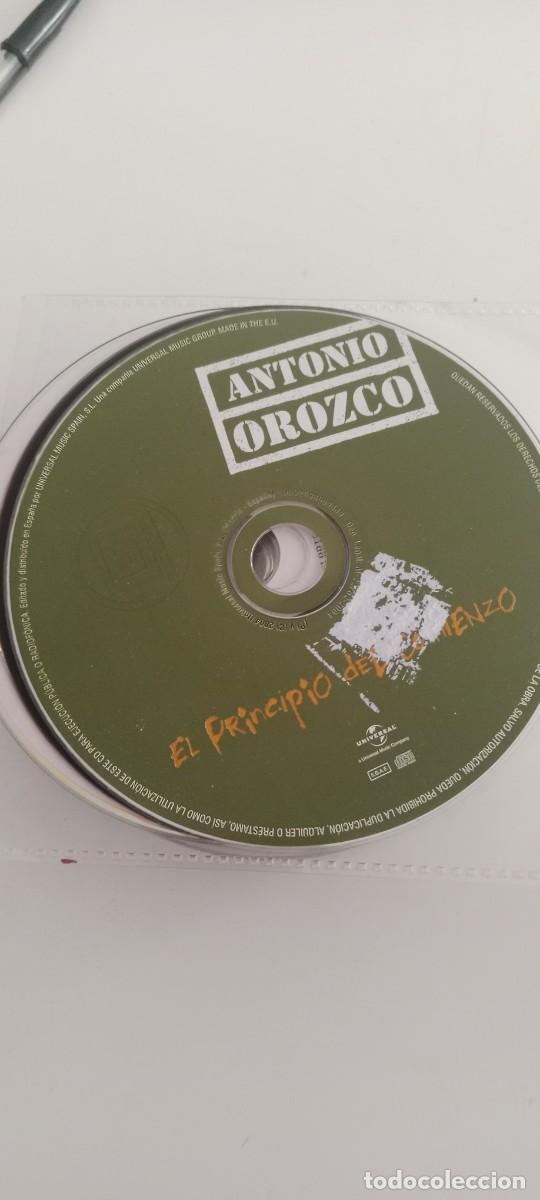 CDs de m&uacute;sica: ANTONIO OROZCO EL PRINCIPIO DEL COMIENZO CD SUELTO SIN CARATULA EL DE FOTO C-PVY