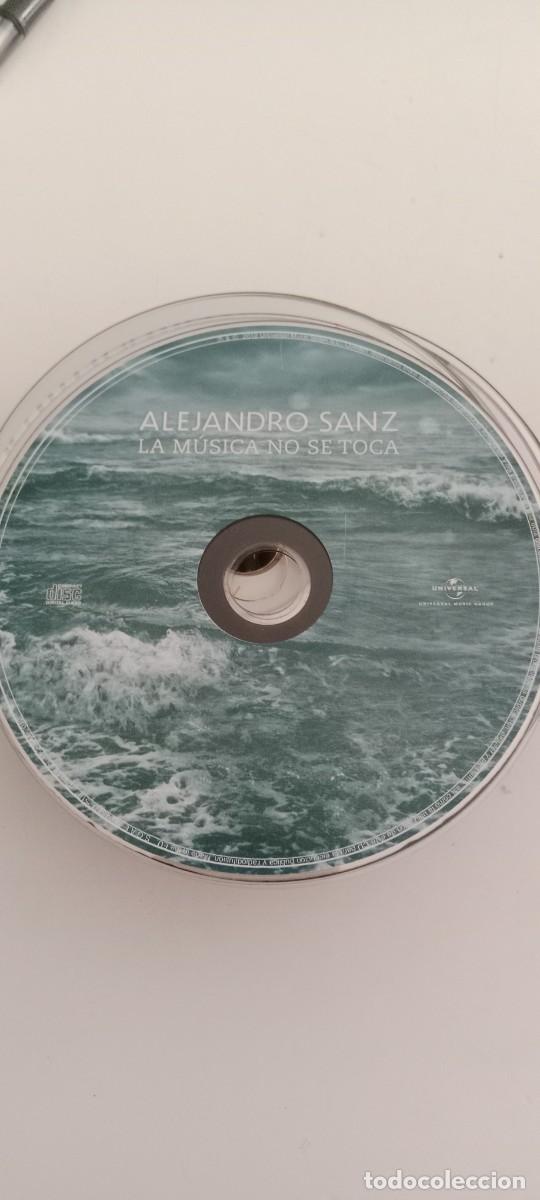 CDs de m&uacute;sica: ALEJANDRO SANZ LA MUSICA NO SE TOCA CD SUELTO SIN CARATULA EL DE FOTO C-PVY