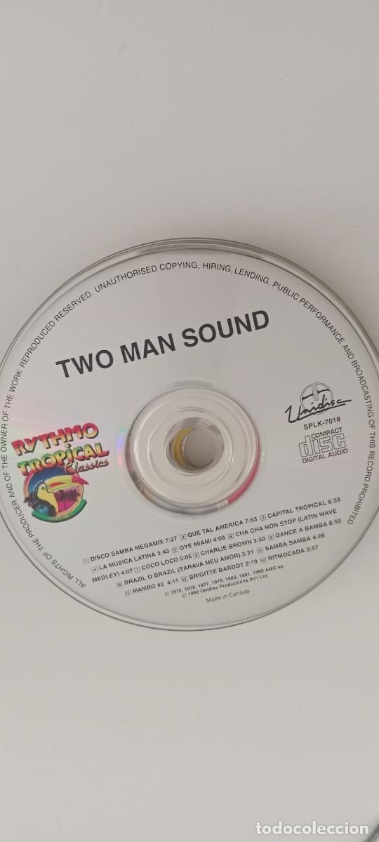 CDs de m&uacute;sica: TWO MAND SOUND RHYTMO TROPICAL CD SUELTO SIN CARATULA EL DE FOTO C-PVY