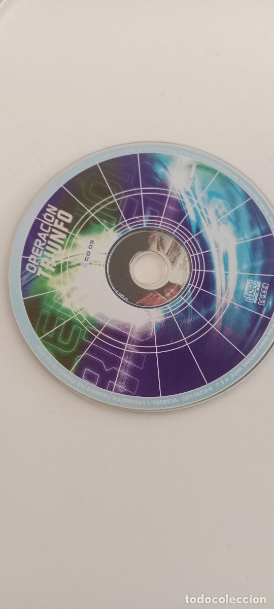 CDs de m&uacute;sica: OPERACION TRIUNFO CD 2 CD SUELTO SIN CARATULA EL DE FOTO C-PVY