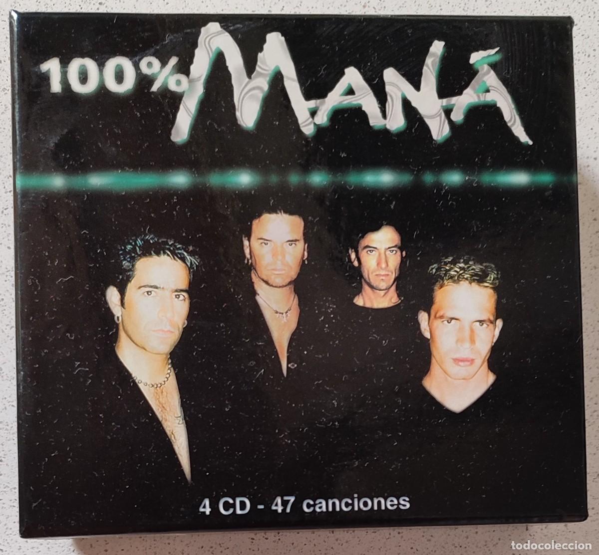 CDs de m&uacute;sica: 100% MANA - 4CD - 47 CANCIOONES (COFRE 4CD) 2001