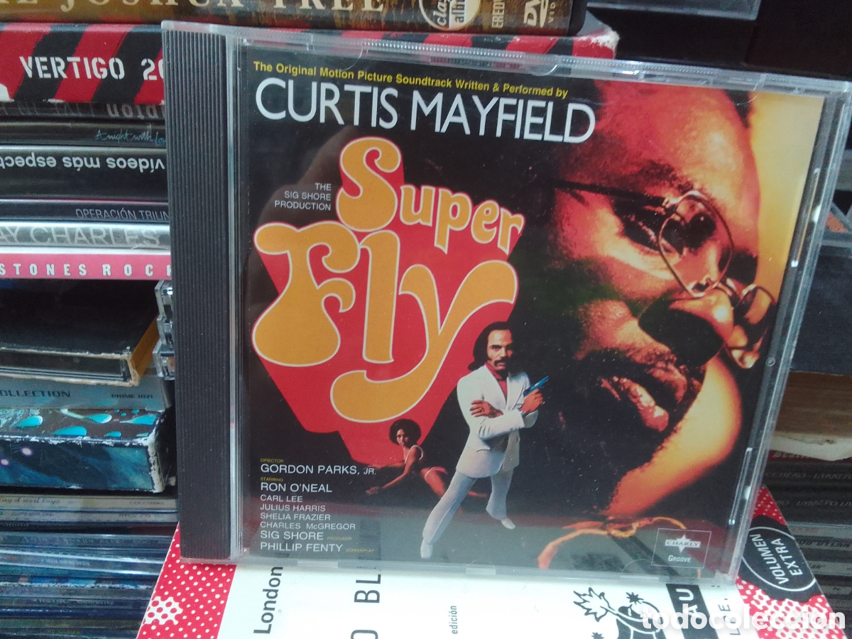 CDs de m&uacute;sica: Super fly Curtis Mayfield, Banda sonora original