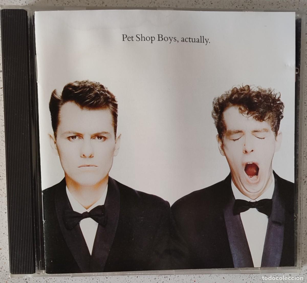 CDs de m&uacute;sica: PET SHOP BOYS - ACTUALLY (CD) 1987 - 10 TEMAS