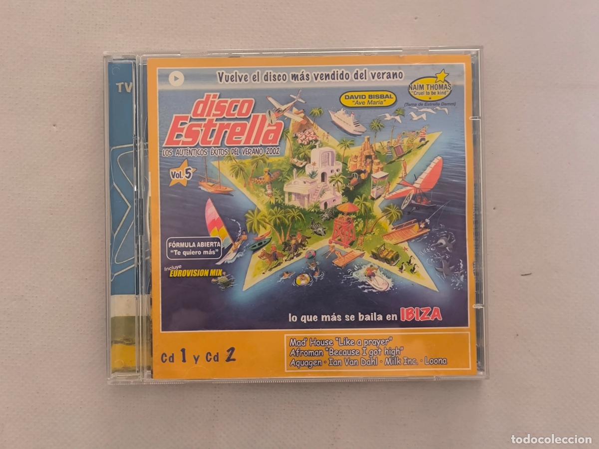 CDs de m&uacute;sica: CD DISCO ESTRELLA VOL. 5 - LO QUE MAS SE BAILA EN IBIZA - FALTA EL CD 1 (270)