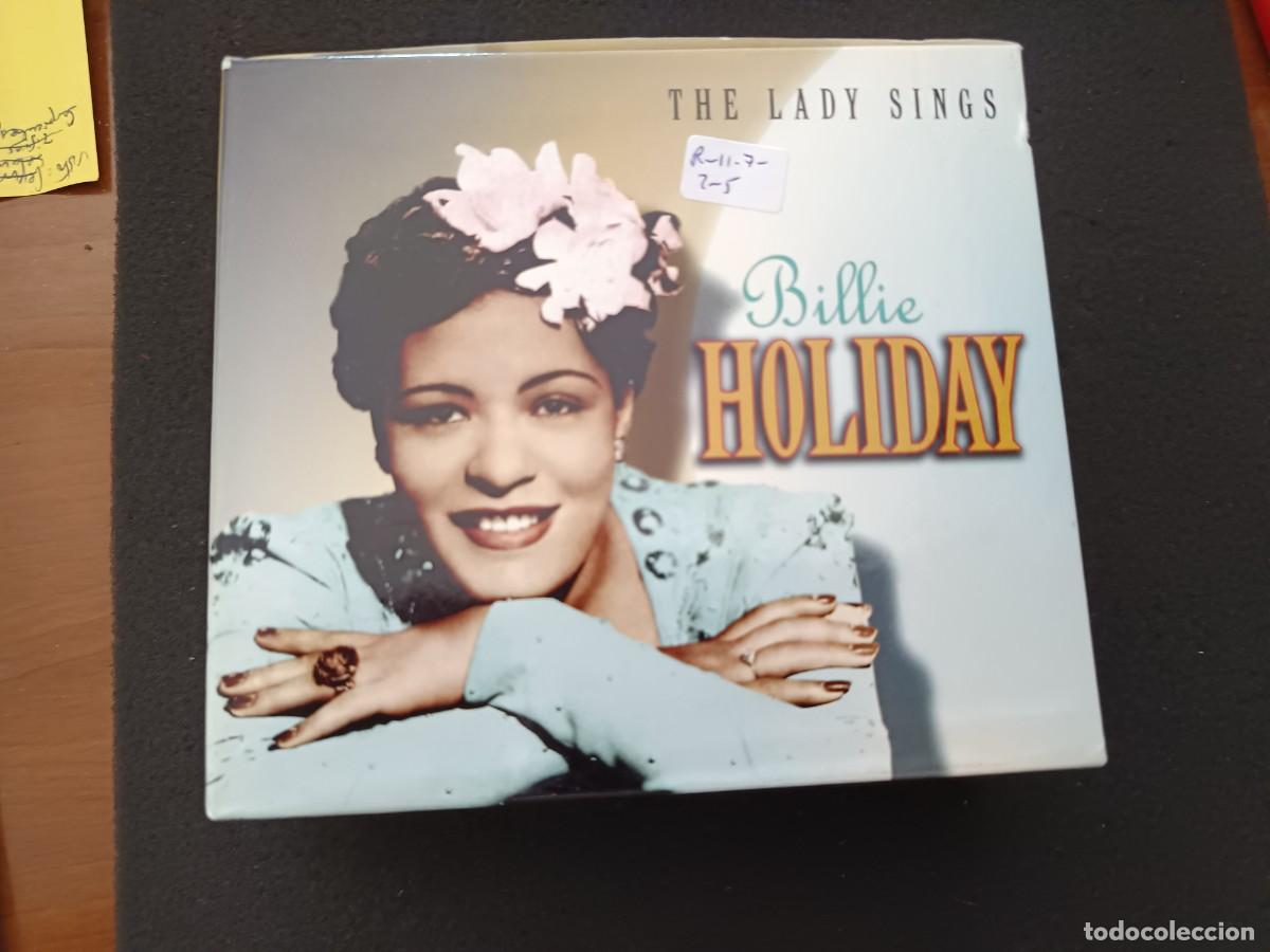 CDs de m&uacute;sica: 4 CD. BILLIE HOLIDAY. THE LADY SINGS. 4 CD