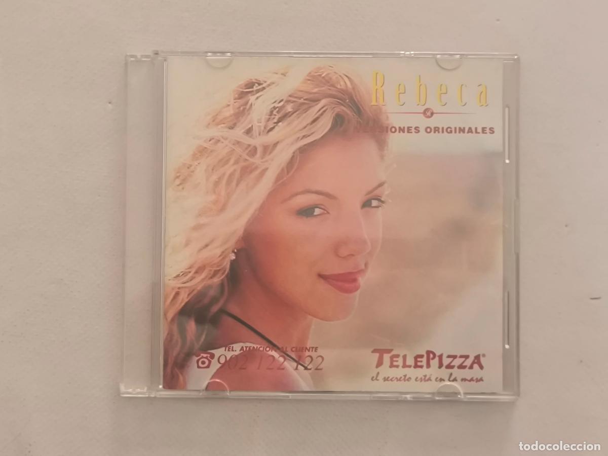 CDs de m&uacute;sica: CD REBECA - VERSIONES ORIGINALES - TELEPIZZA - CAJA SLIM (270)