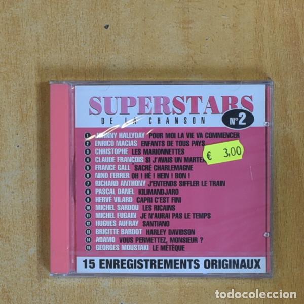CDs de m&uacute;sica: VARIOS - SUPER STARS DE LA CHANSON - CD