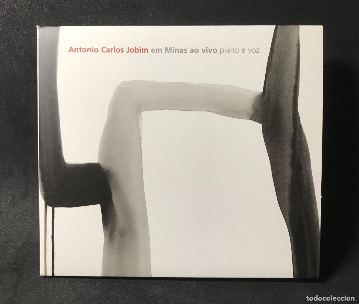 CDs de m&uacute;sica: Antonio Carlos Jobim &ndash; Em Minas Ao Vivo - Piano E Voz - Discmedi Blau