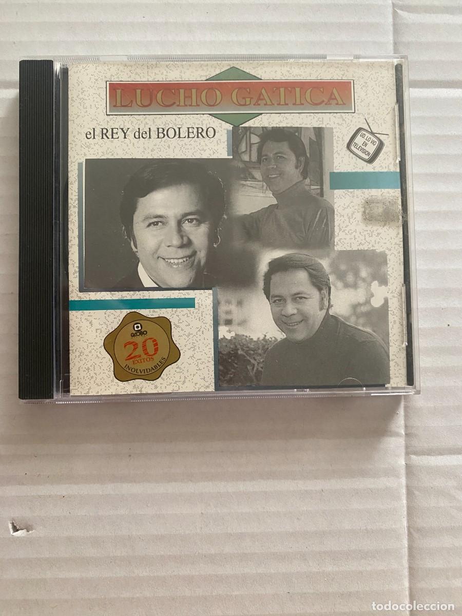 CDs de m&uacute;sica: CD LUCHO GATICA - EL REY DEL BOLERO - Foto 1