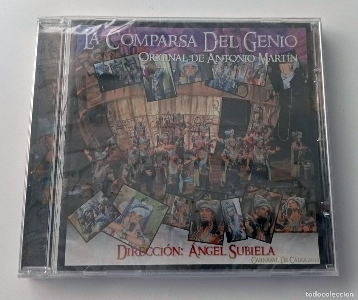 CDs de m&uacute;sica: CARNAVAL DE CADIZ 2013 - CD LA COMPARSA DEL GENIO (ANTONIO MARTIN) PRECINTADO