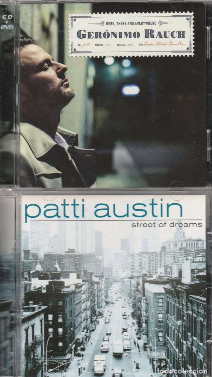 CDs de m&uacute;sica: LOTE COMPUESTO-Ger&oacute;nimo Rauch &ndash; Here, There And Everywh + Patti Austin - Street Of Dreams