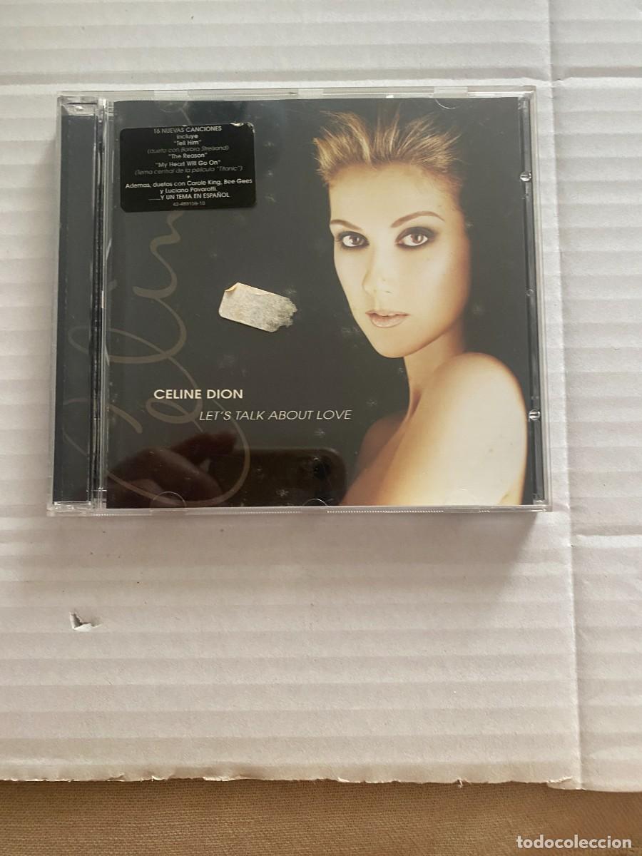 CDs de m&uacute;sica: CD CELINE DION - LETS TALK ABOUT LOVE - Foto 1
