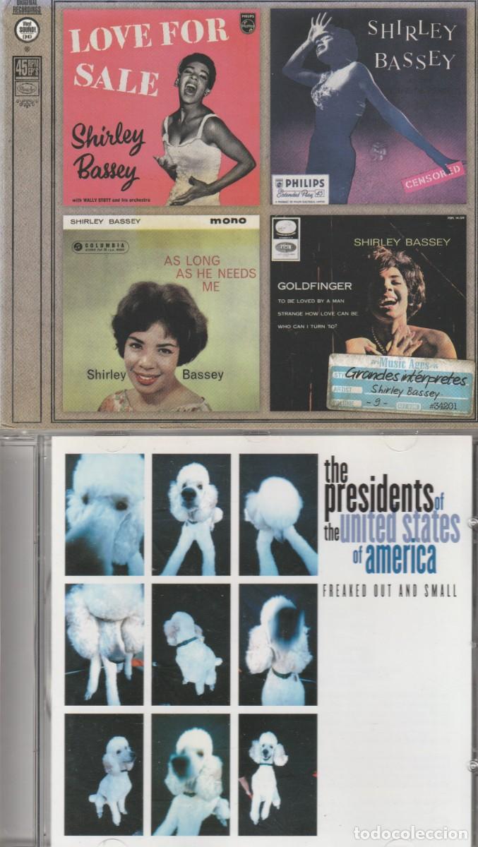 CDs de m&uacute;sica: LOTE COMPUESTO POR-Shirley Bassey-2007-+The Presidents Of The United States Of America &ndash; Freaked
