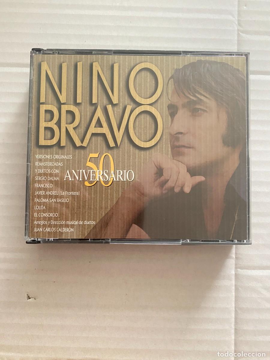 CDs de m&uacute;sica: CD DOBLE NINO BRAVO - 50 ANIVERSARIO