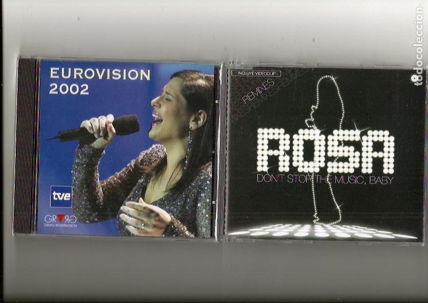 CDs de m&uacute;sica: ROSA. Europe's living a celebration (cd-ROM 2002)
