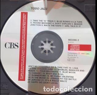 CDs de m&uacute;sica: Todo Jazz - Varios - Foto 3