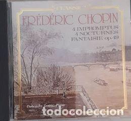 CD de M&uacute;sica: 4 Impromptus - 4 Nocturnes - Fantaisie Op.49 - Frederic Chopin