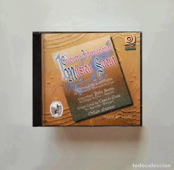 CDs de m&uacute;sica: [PRECINTADO]. MUSICA SACRA. 1&ordm; ENCONTRO INTERNACIONAL. ABRIL 2000. GALICIA. CD.
