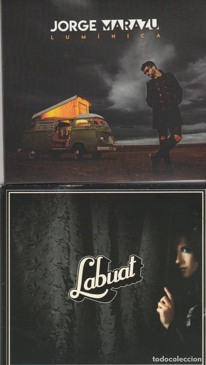 CDs de m&uacute;sica: 2 CDS EN LOTE-Jorge Marazu &ndash; Lum&iacute;nica-2017 + Labuat-2009-CDS DIGIPACK