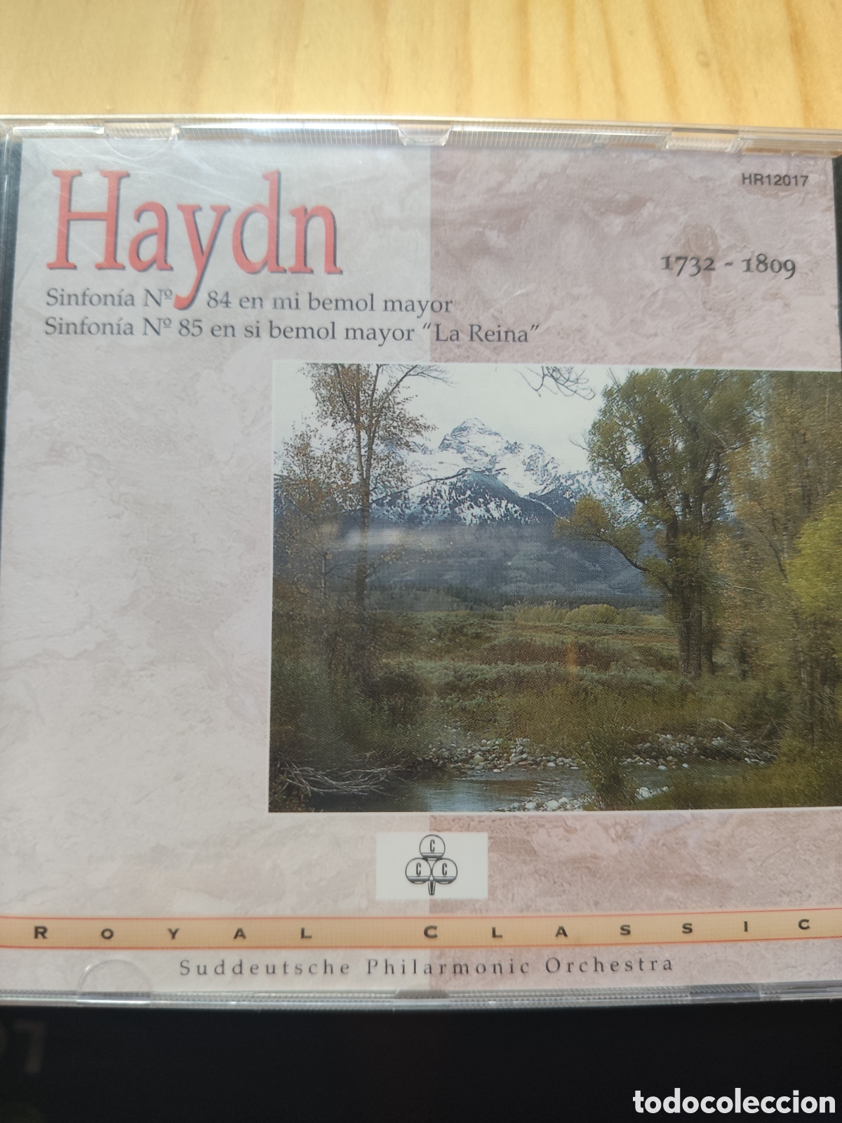 CDs de m&uacute;sica: Haydn Sinfon&iacute;as 84 y 85 precintado