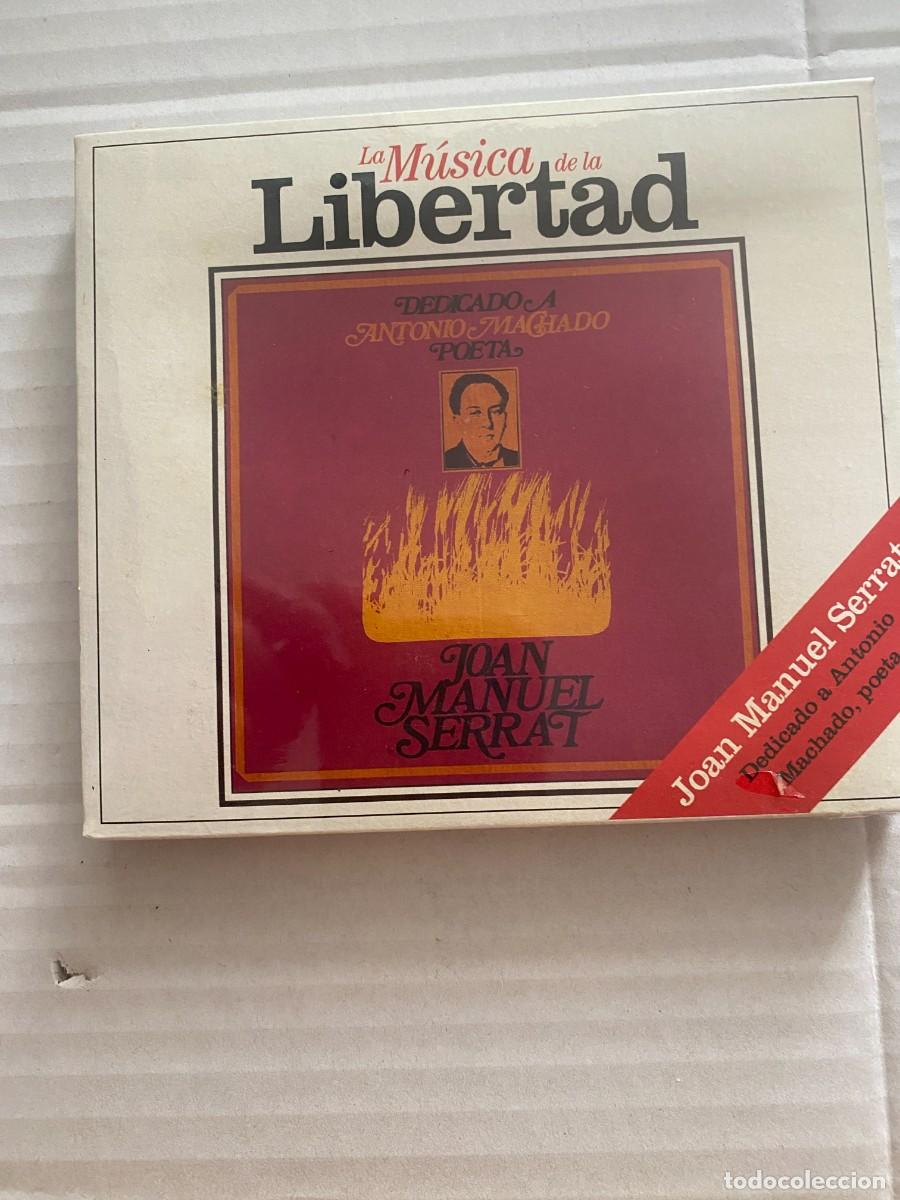 CDs de m&uacute;sica: CD JOAN MANUEL SERRAT - LA MUSICA DE LA LIBERTAD