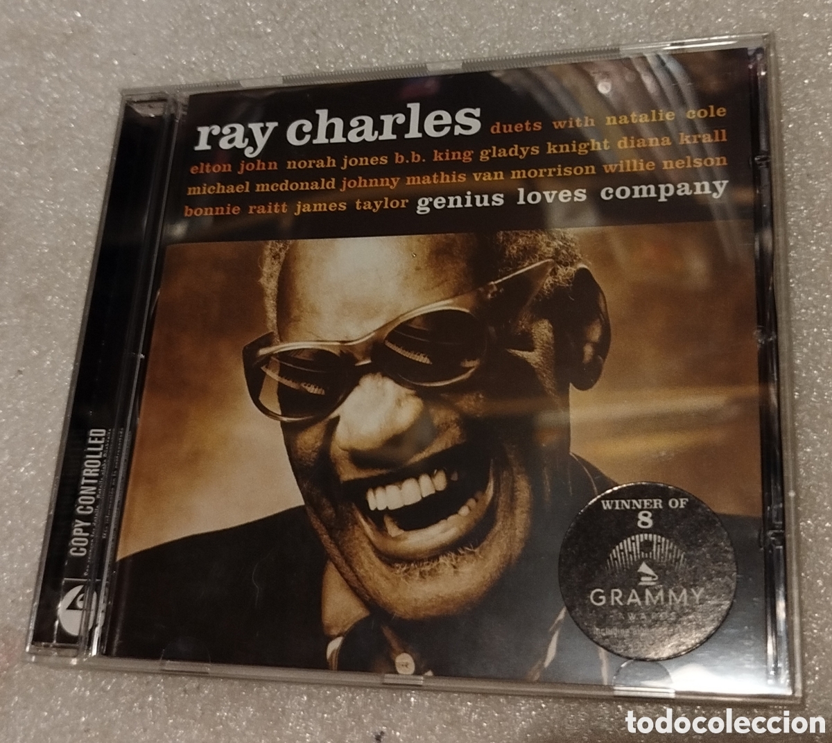 CDs de m&uacute;sica: Ray Charles &ndash; Genius Loves Company
