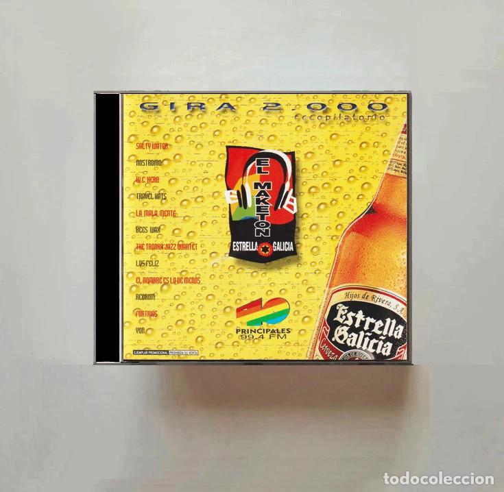 CDs de m&uacute;sica: EL MAKETON. ESTRELLA GALICIA. GIRA 2000. RECOPILATORIO. CD.