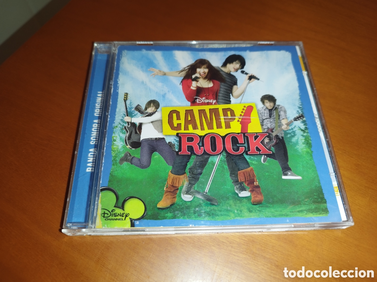 CDs de m&uacute;sica: CD. CAMP ROCK. BANDA SONORA ORIGINAL. WALT DISNEY RECORDS, 2008