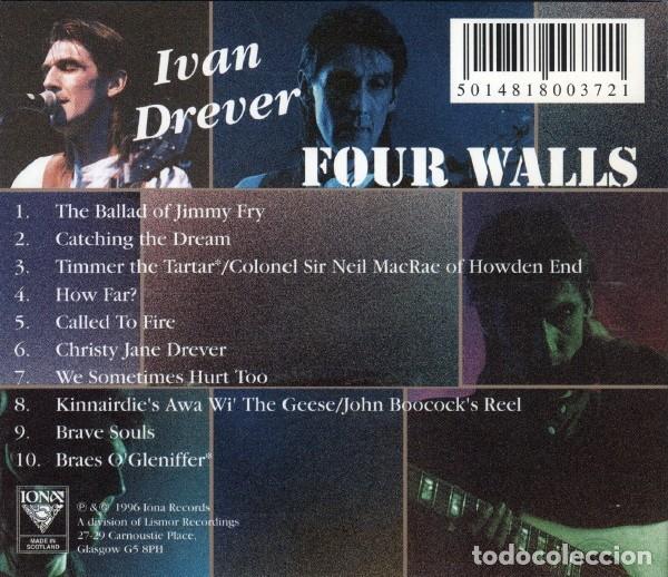 CDs de m&uacute;sica: Ivan Drever &ndash; Four Walls - Foto 2