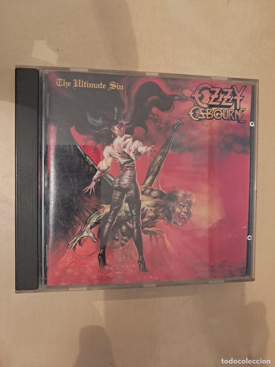 CD de M&uacute;sica: Ozzy Osbourne , The Ultimate Sin , CD 1988 Impecable. Hard Rock Heavy Metal