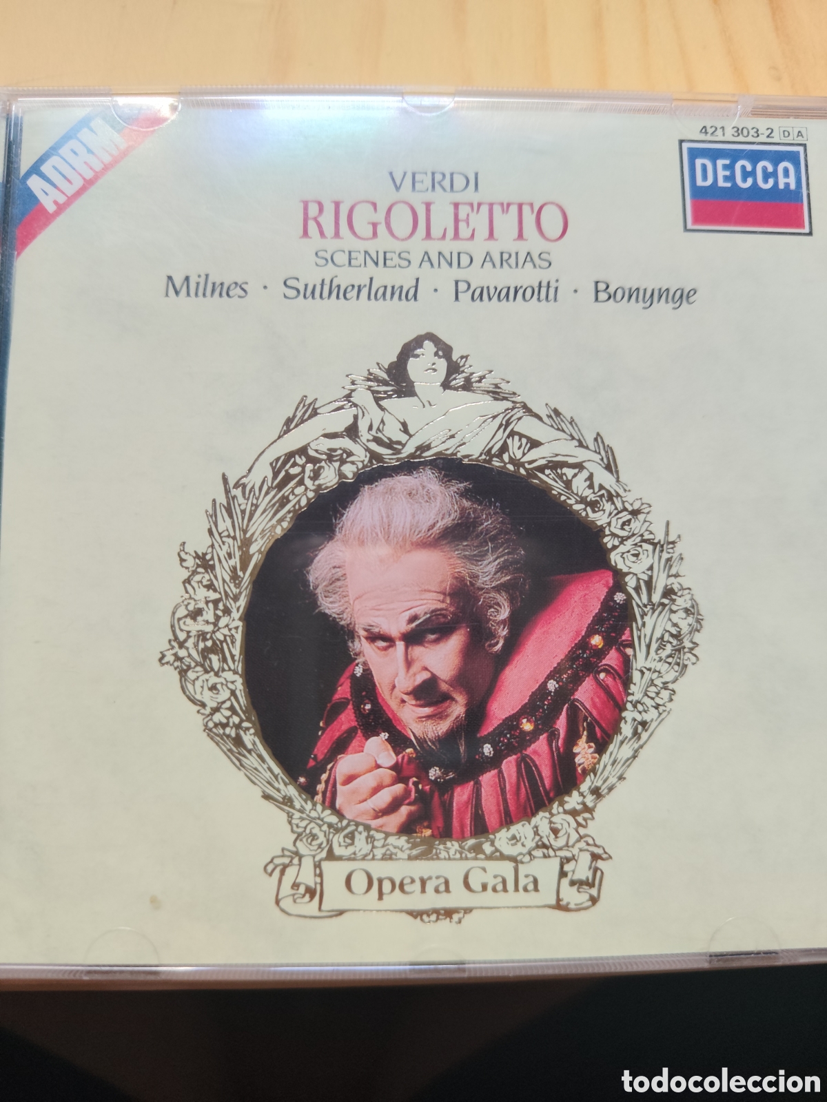 CD de M&uacute;sica: Verdi Rigoletto. Scenes and Arias.