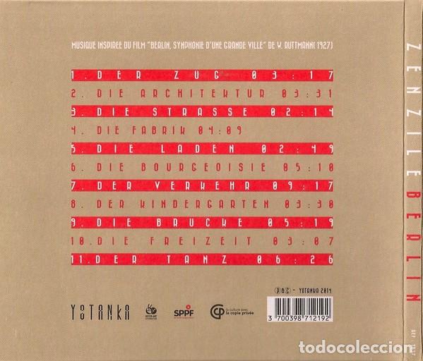 CDs de m&uacute;sica: Zenzile &ndash; Berlin - Digipack - Foto 2
